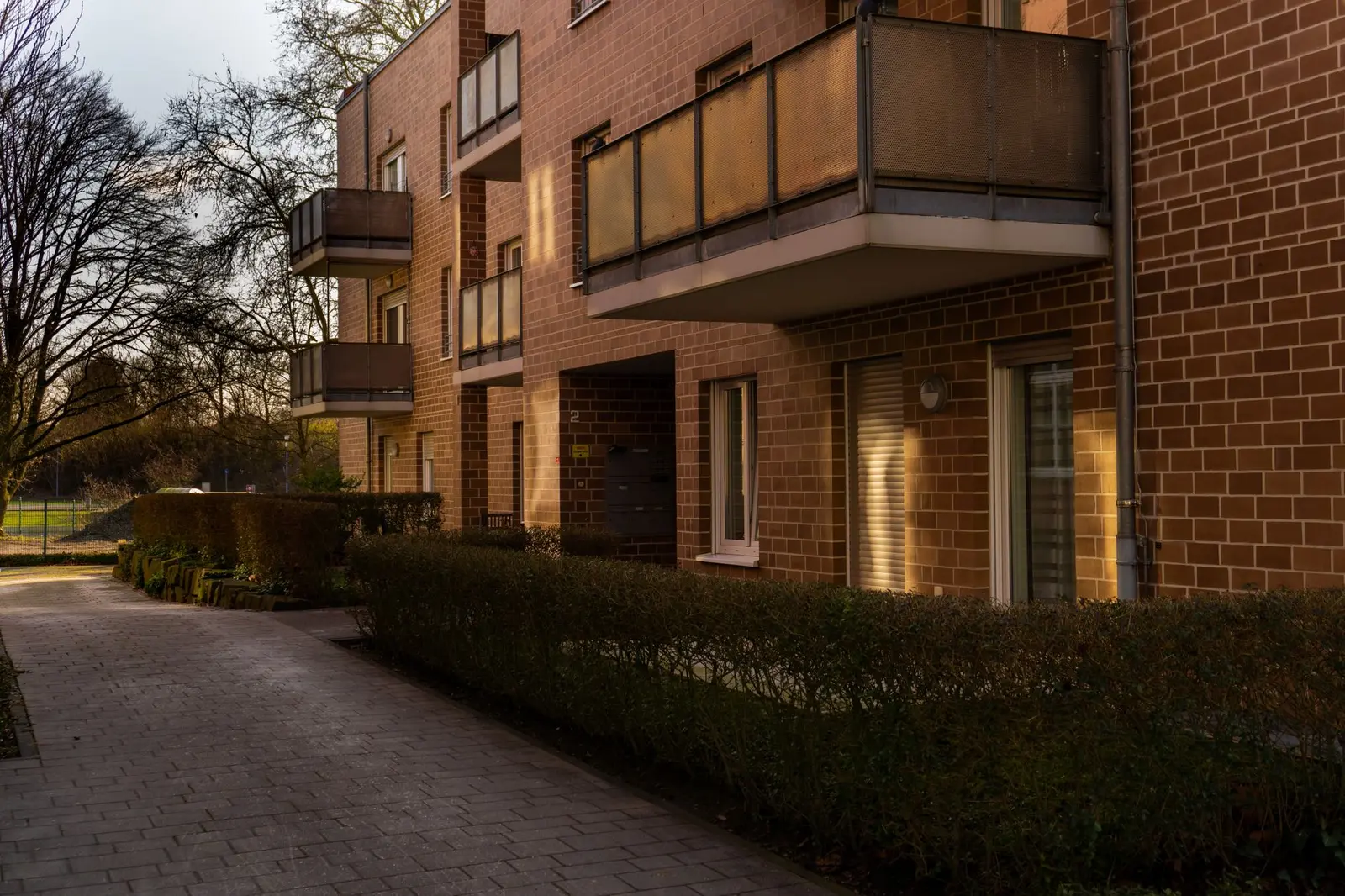 Mehrfamilienhaus mit Balkonen in Kamen in Nordrhein-Westfalen