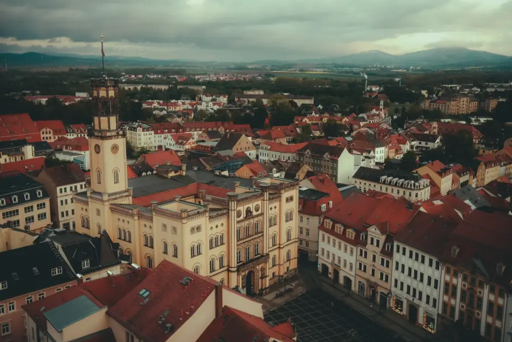 Rathaus von Zittau als Symbol für kommunale Gewerbesteuereinnahmen